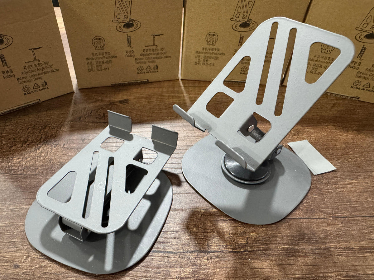 Combo 2 en 1: Cooler Doble para Laptop + Soporte Metálico Plegable para Celular