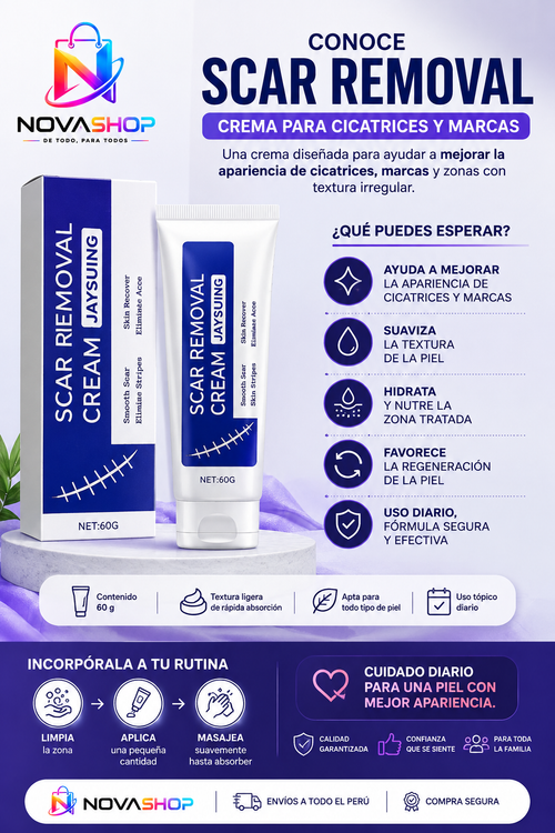 Scar Removal Crema para las cicatrices