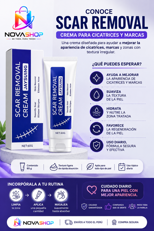 Scar Removal Crema para las cicatrices